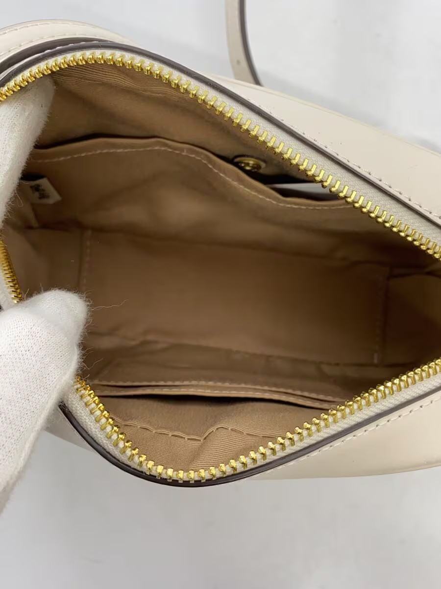 COACH Jamie Signature Shoulder Bag in PVC with Beige Print (CQ874) thumbnail 6