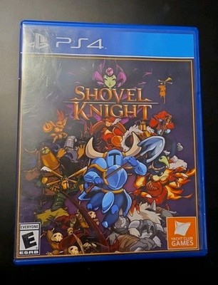 Shovel Knight (Sony PlayStation 4, 2015) Complete W/manual