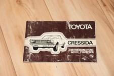 Betriebsanleitung / Bedienungsanleitung / Bordbuch   Toyota Cressida