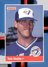 1988 Donruss #490 Tom Henke