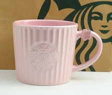 Starbucks Mug Tasse Becher Cupcake Flower Pink rosa mit Logo Sakura 12oz NEU