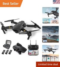 Drones with Camera for Adults 4K 1080P 3 Batteries Foldable Mini Drone with C...