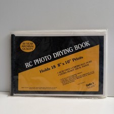 Vintage Archival Photograph Drying Book 18 8 x 10" Sheets Darkroom Photography