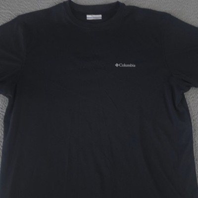 Columbia Shirt Mens L Black Omni-Freeze Zero Ice Performance Short Sleeve Tee