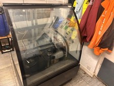 Cake Display Fridge 1.4m Plug-In Black/White