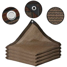 HDPE Outdoor Sun Shade Net Yard Shading Cover Garden Sun Shelter Outdoor Awning