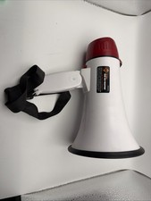 Large Western Safety Megaphone Bullhorn W/ Shoulder Strap 95271