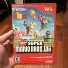 New ListingNintendo New Super Mario Bros. Wii Nintendo Wii w/ Case Manual Multiplayer E