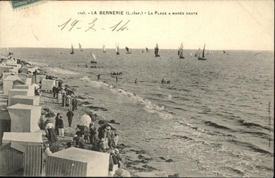 La Bernerie-en-Retz Plage a Maree Haute