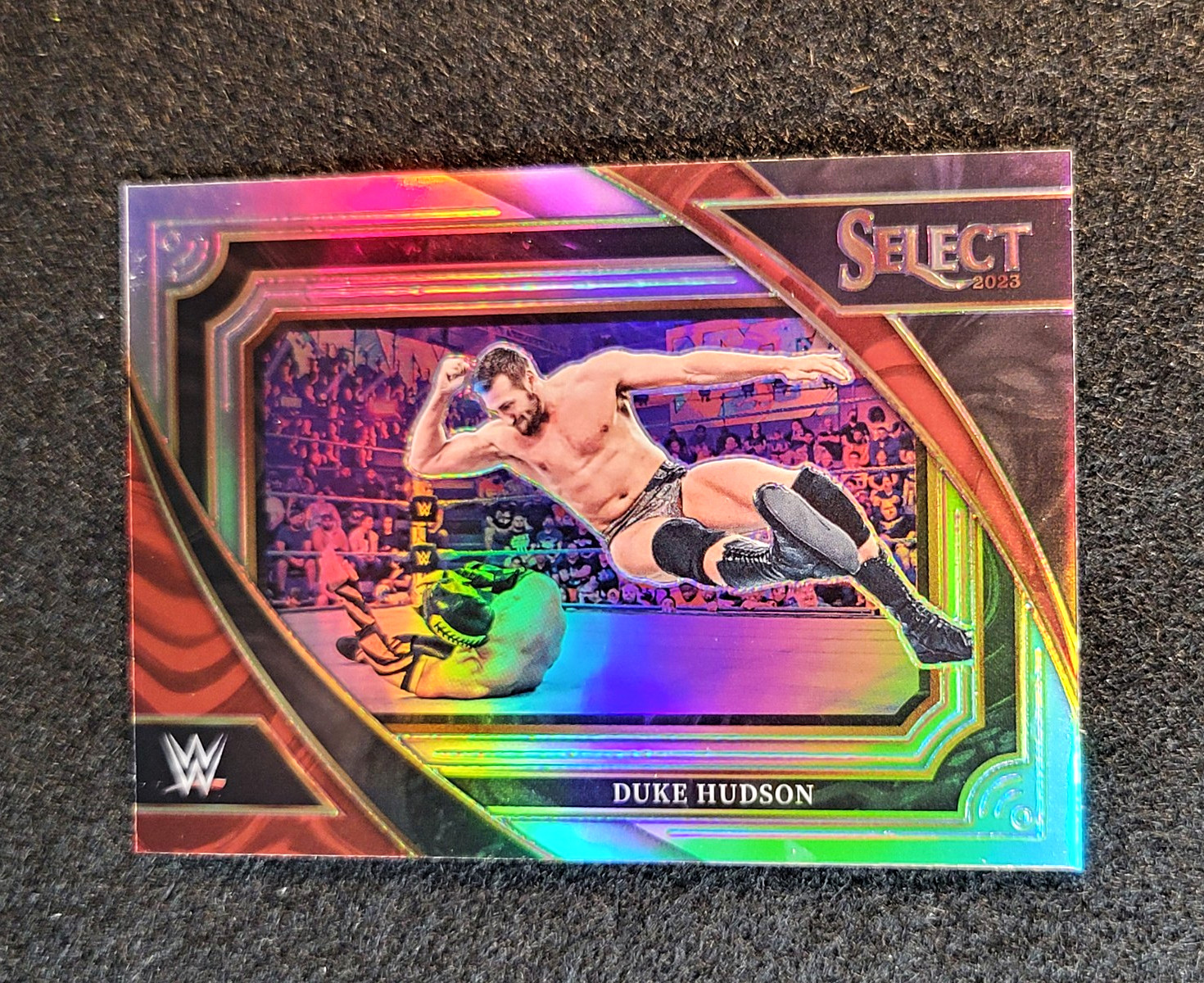 2023 Panini Select WWE - Duke Hudson #395 - Silver Mezzanine CASE HIT