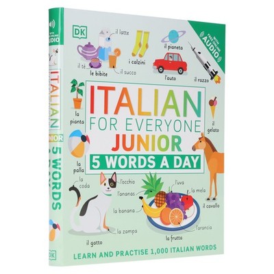Italian for Everyone Junior 5 Words a Day - Flexibound