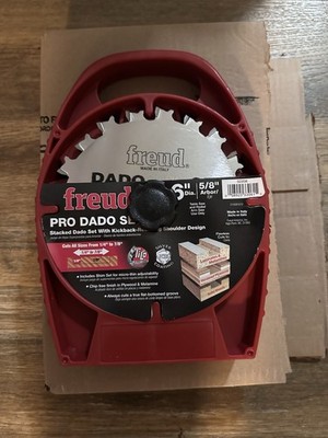 NEW FREUD SD206 6'' x 10 Tooth Professional Dado SAW Blade SET Freud ITALY