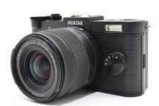  MINT Pentax Q-S1 Black 12.4 MP Digital SLR 5-15mm f2.8-4.5 English From JAPAN