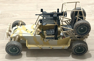 1/6 scale G.I.Joe Chenowth Desert Light Strike Tatical Dune Buggy by Hasbro 2000