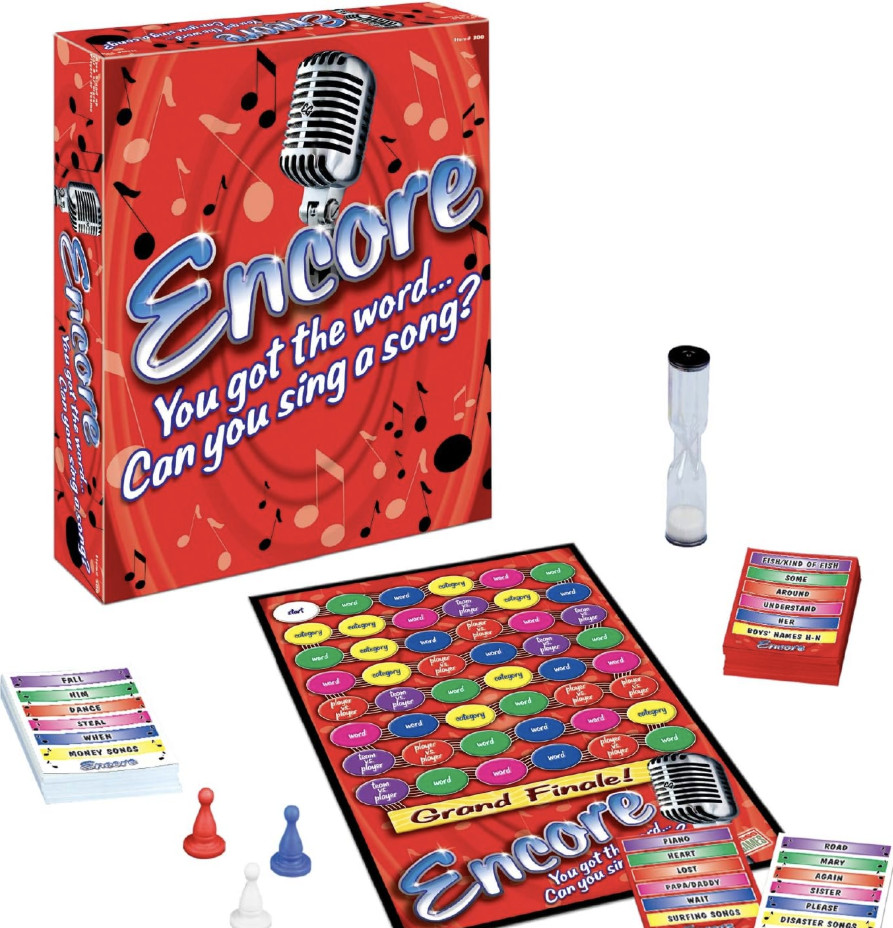 S Encore Board Game Sing Songs To Win New Sealed