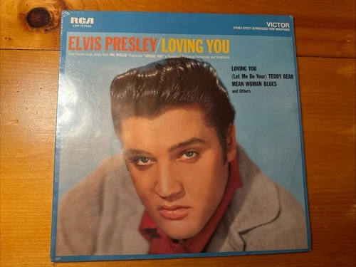 Elvis Presley ‎– Loving You 1957 RCA LSP-1515(e) RE Sealed Vinyl M