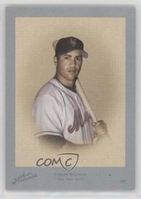 2005 Donruss Studio Portraits Leather & Lumber Blue 25/40 Carlos Beltran 7ov