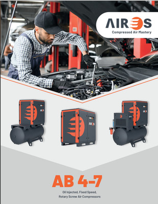 New Aires Rotary Screw Air Compressor Model AB (4)