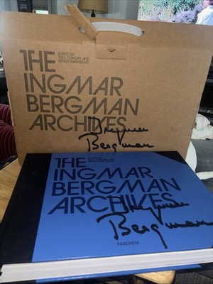 Ingmar Bergman Archives - Taschen 2008 NEW XXL Book w Film Strip and DVD XL OOP