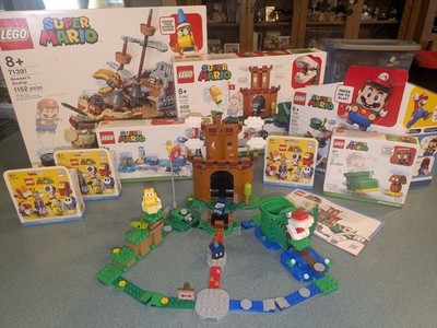 Lego Super Mario Brothers Lot Starter Set Plus Expansions New & Used Complete