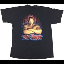 Big Show Wrestler Black T-Shirt Cotton Tee For Men All Size S To 234XL KK269