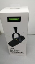 Shure MV7 Dynamic Microphone for Podcast Recording Used