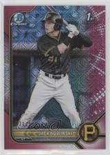 2022 Bowman Chrome Prospects Mega Box Fuchsia Mojo Refractor Jack Suwinski 0hk3