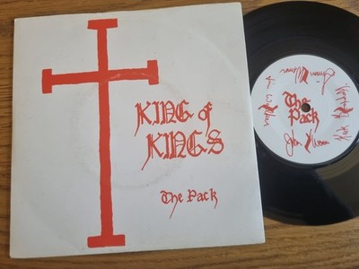 The Pack - King Of Kings 1979 Rough Trade RT 025 Punk 7  Theatre of Hate