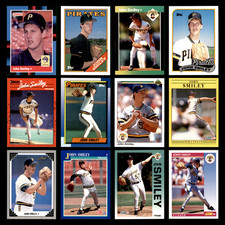 John Smiley Lot 12 Diff Baseball Cards 1988(RC)-1992 Pittsburgh Pirates Only!