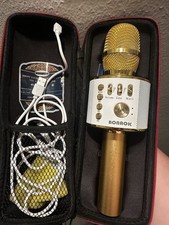 BONAOK wireless Bluetooth karaoke microphone