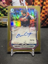 2026 Bowman Chrome 1st Owen Carey Prospect Auto TRUE  Gold Refractor #20/50