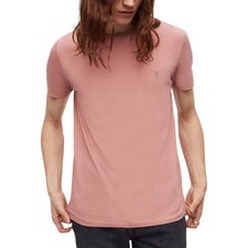 ALL SAINTS Mens T Shirts Tonic Crew Neck Short Sleeve Rumskull Plain Casual Tops