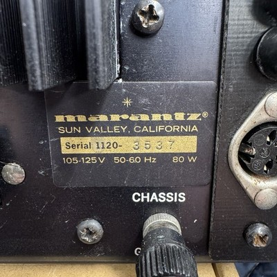 MARANTZ 1120 CONSOLE STEREO AMPLIFIER - SERVICED - CLEANED