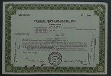 Pueblo supermarkety, w tym 1964 2 akcje