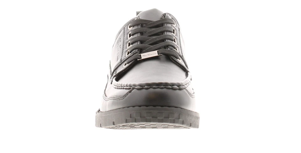 Chaussures Pour Hommes Ben Sherman Ben Strum À Lacets Noires Taille UK - Photo 3/4