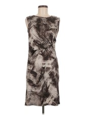 Simply Vera Vera Wang Women Gray Cocktail Dress M