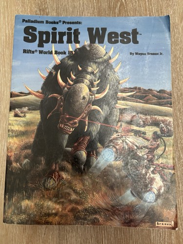 Rifts RPG: World Book 15 - Spirit West PLB827