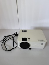 DBPOWER L9 LCD+LED Desktop Projector White HD...