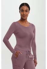 Elderberry Healing Hands Knits Melissa Scrub Top 5047 ELBY