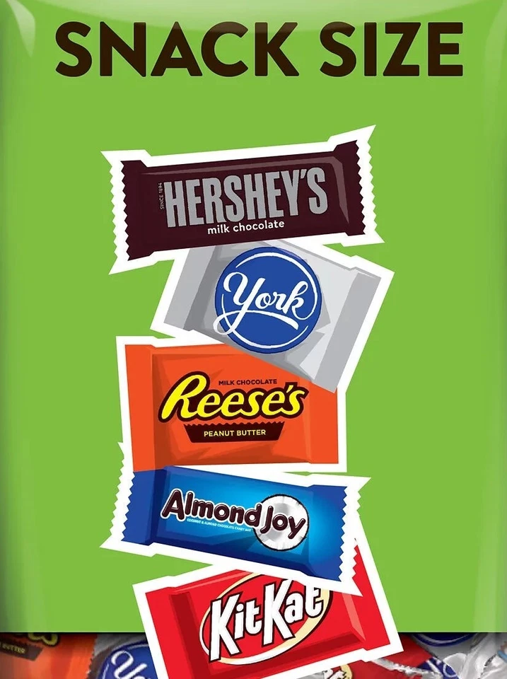 HERSHEY'S VARIEDAD CHOCOLATES MEZCLA DE BOCADILLOS, EN BOLSA LIBRAS (¡ELIGE TU ELECCIÓN AHORA!!!!! Foto 4 de 4