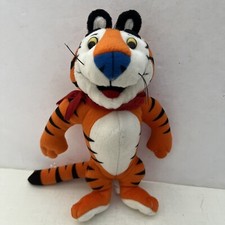 Tony The Tiger Kellogg's Frosted Flakes Cereal 10" Plush 1991 1993 Stuffed Plush