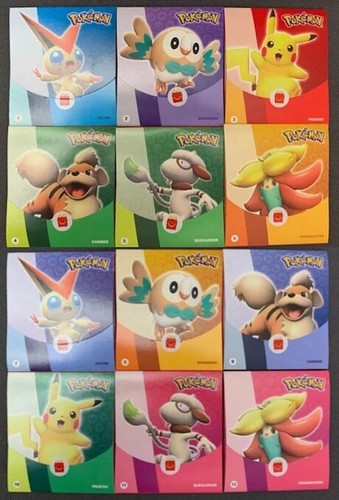 Lot 12 boosters Combat Express fullset McDonald's Pokémon Happy Meal Mcdo 2022 - Photo 1/10