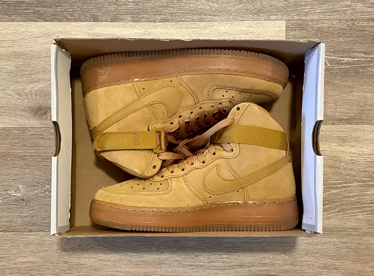 Nike Air Force 1 High LV8 3 GS 'Wheat