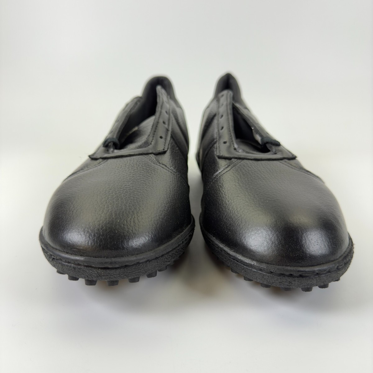 Vtg Comanche Baseball Referee Official Shoes Men 11 M Black  display picture 3