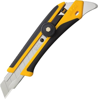 Olfa Hyper L-Shape Screw-Locking Large Cutter 192B Yellow - Black From Japan