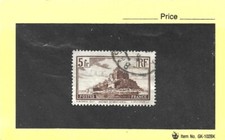 France 1929 Views 5f Mont St Michel Single Used