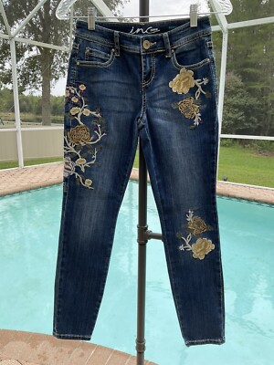 Inc Denim Jeans Women's 2p Petite Skinny Leg Regular Fit