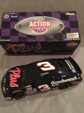 1/24 Diecast Action Dale Earnhardt 3 GM Goodwrench 1997 Monte Carlo NASCAR Bank