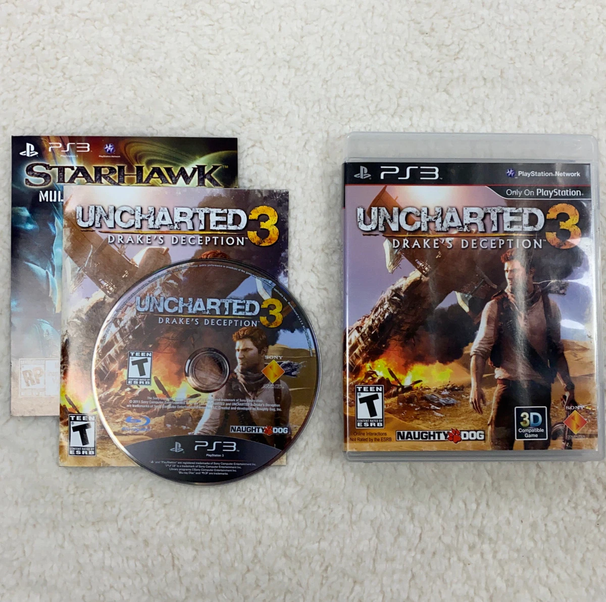 Uncharted 3: Drake's Deception - Playstation 3