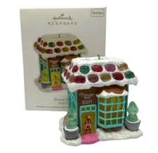 Hallmark Keepsake Christmas Ornament 2011 Flower Shop Noelville #6 In Series